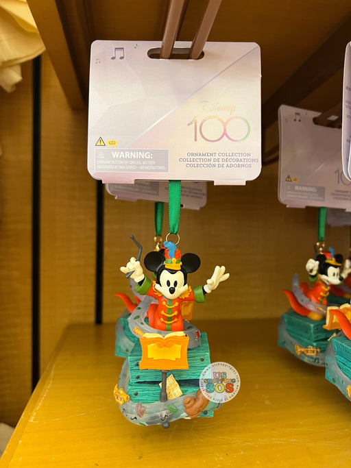 DLR/WDW - Disney 100 Years of Music and Wonder - Mickey Band Leader Ornament