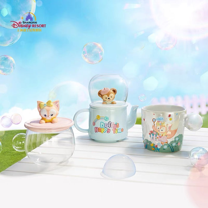 SHDL - Duffy & Friends ‘Duffy’s Happy Time’ Collection x LinaBell Glass with Lid 350 ml