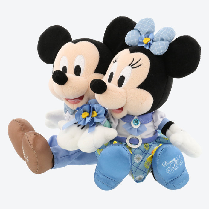 TDR - Disney Blue Ever After Collection - Mickey & Minnie Mouse Plush Toy (Relase Date: May 25)
