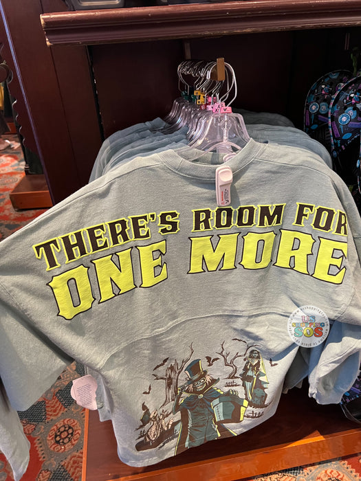 DLR/WDW - The Haunted Mansion - Spirit Jersey "There’s Room for One More" Hatbox Ghost Misted Green Glow-In-Dark Pullover (Adult)