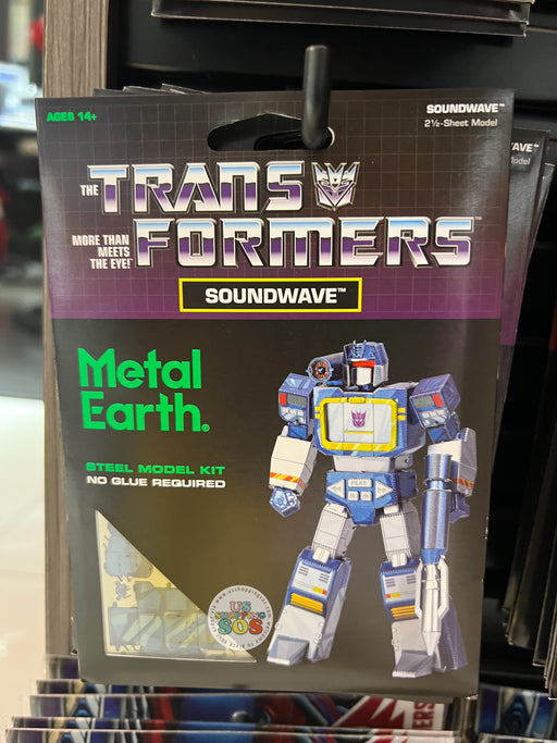 Universal Studios - Transformers - Metal Earth Soundwave 3D Metal Model Kit