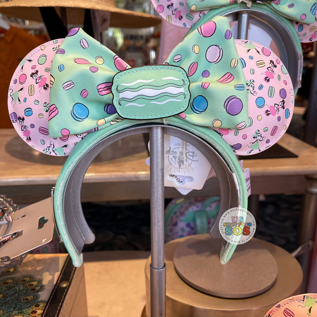 DLR/WDW - Loungefly Minnie Macaron Bow Ear Headband  display picture 3