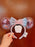 SHDL - Minnie Mouse Purple Glitter Clear Ears Headband
