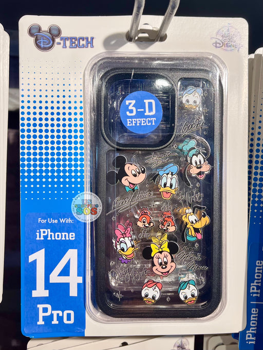 DLR/WDW - D-Tech Mickey & Friends Autograph 3D Effect iPhone Case