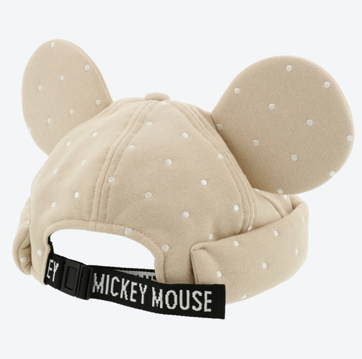 TDR - Mickey Mouse ‘M’ Logo Hat (Color: Beige)