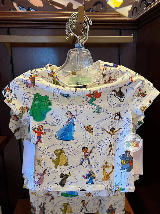 DLR/WDW - Disney 100 Years of Music and Wonder - All-Over-Print T-shirt (Youth)