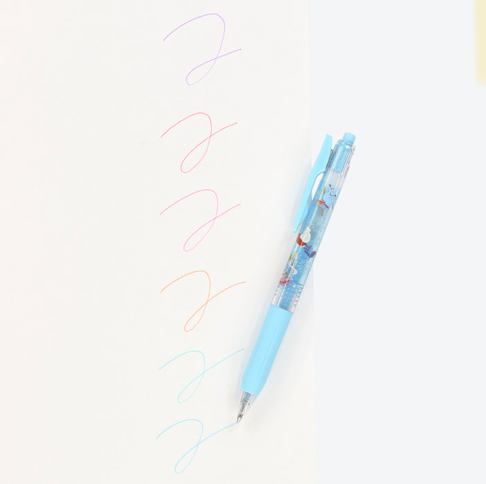 TDR - Tokyo Park Motif Gentle Colors Collection x ZEBRA Sarasa Clip 0.5mm Ballpoint Pen, 6 Color Set  (Release Date: Jun 15)