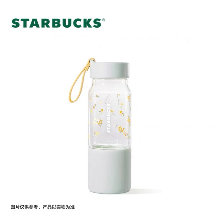 Starbucks China - Summer Flower Field 2023 - 10. Pastoral Floral Plastic Bottle 473ml