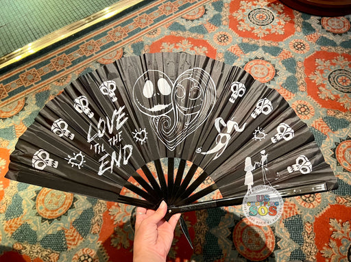 DLR/WDW - The Nightmare Before Christmas - Jack Skellington & Sally Hand Fan