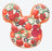 TDR - Mickey Mouse Head Shaped Pizza Cushion