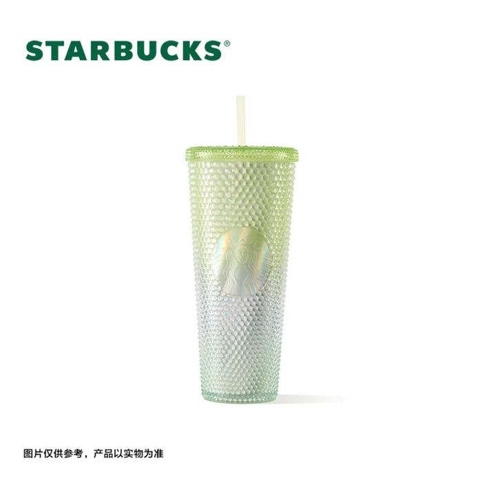 on sale Starbucks tumblers China Gold Studded Cold straw Cup 24oz