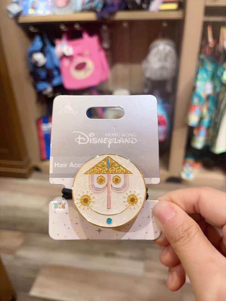 HKDL - ‘It’s Small World’ Badge Hair Tie