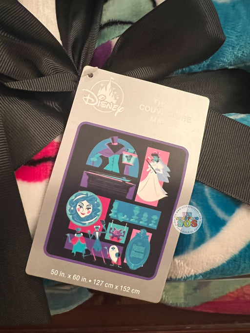 DLR/WDW - The Haunted Mansion - All Characters Blanket Throw 50” x 60”
