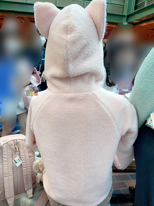 HKDL - Duffy & Friends Plush x Linabell Zip Soft Sherpa Hoodie for Adults