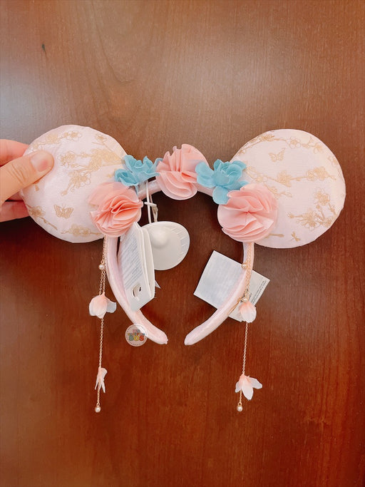SHDL - Minnie Mouse Mulan Flowers Ears Headband