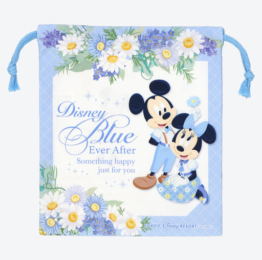 TDR - Disney Blue Ever After Collection - Mickey & Minnie Mouse Drawstring Bag (Relase Date: May 25)