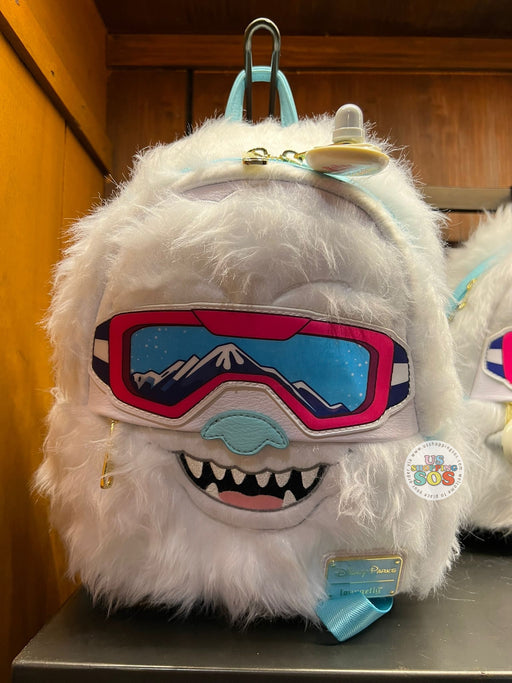 DLR/WDW - Expedition Everest - Loungefly Fluffy Yeti Big Face Backpack