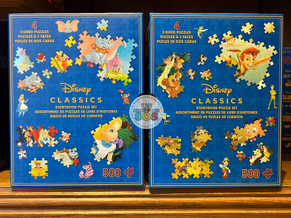DLR/WDW - Disney Classics Storybook Puzzle Set of 4 (500-Piece Each Se —  USShoppingSOS