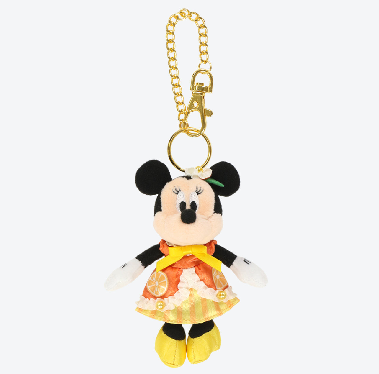 TDR - Minnie Mouse "Orange Sweets" Costume Plush Keychain (Release Date: Jun 22)