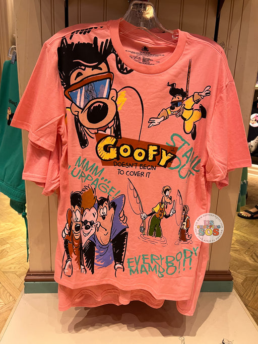 DLR - A Goofy Movie Peach Pink Graphic Tee (Adult)