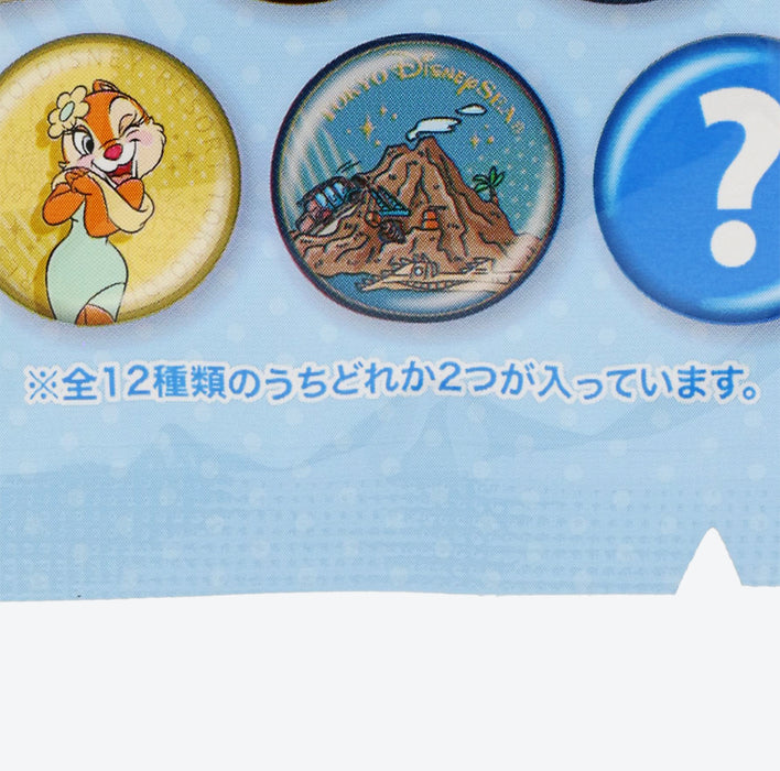 TDR - Mickey & Friends Mystery Button Badge Bag (Release Date: Jun 22)