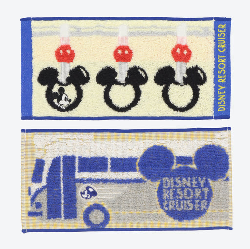 TDR - Mickey Mouse Disney Resort Cruiser Mini Towel Set (Color: Blue)