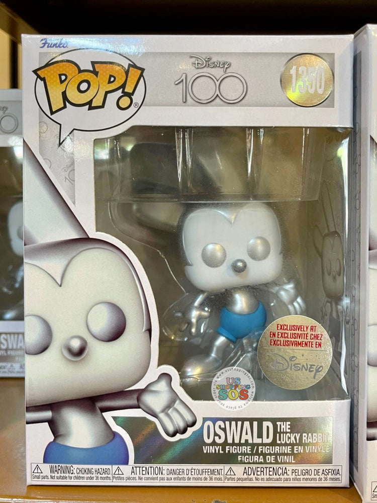 DLR - Funko POP! Disney100 Figure - Oswald the Lucky Rabbit (#1350)