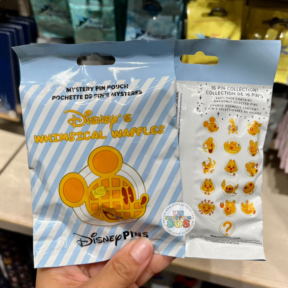 DLR - Mystery Collectible Pin Pack - Disney’s Whimsical Waffles