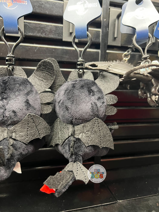 Universal Studios - How to Train Your Dragon - Toothless Plush Keychain
