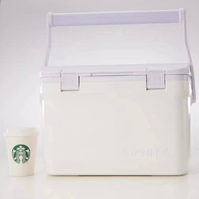 NEW Starbucks x Stanley 2023 Purple & White Cooler — DimlingCo