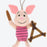 TDR - Winnie the Pooh, Piglet & Eeyore "Musical Instruments" Plush Keychains Set
