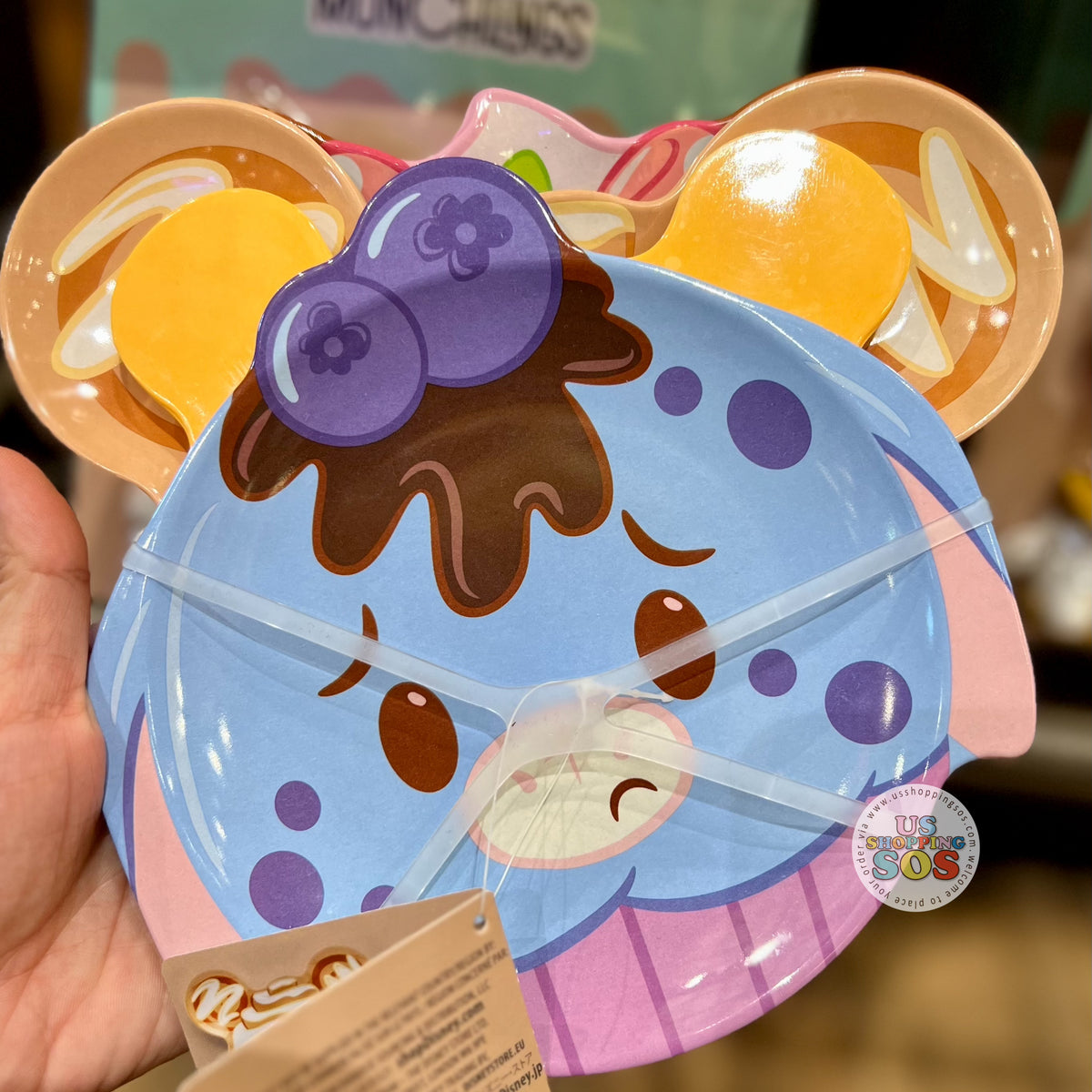 All Over Mickey & Minnie 4 Piece Place Setting by Disney