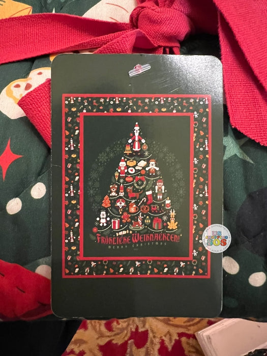 WDW - Epcot World Showcase Germany 🇩🇪 - Fröhliche Weihnachten! 2026 - Mickey & Friends Blanket Throw 50”x60”
