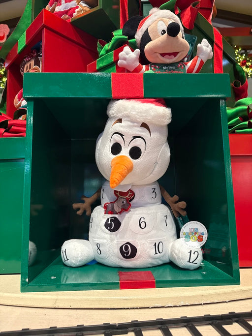 DLR/WDW - Christmas 2026 - Olaf Countdown Calendar Plush Toy