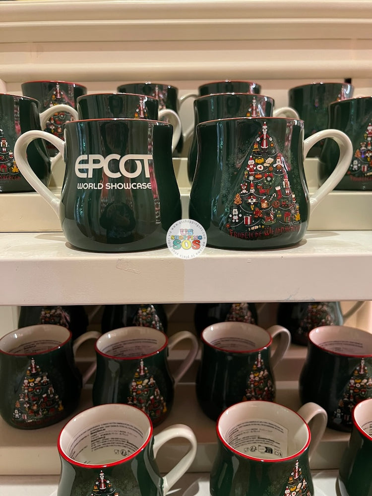 WDW - Epcot World Showcase Germany 🇩🇪 - Fröhliche Weihnachten! 2026 - Mickey & Friends Ceramic Mug