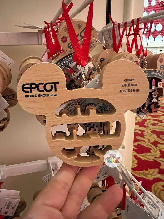 WDW - Epcot World Showcase Germany 🇩🇪 - Fröhliche Weihnachten! 2026 - Mickey Icon Holiday Ornament
