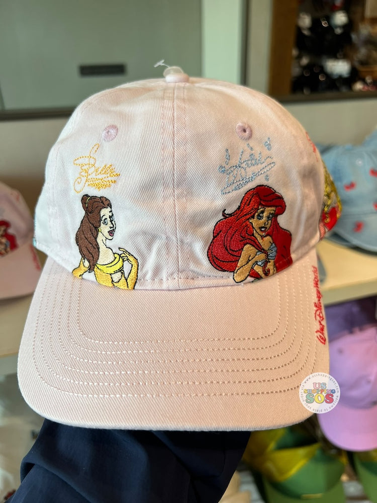 DLR/WDW - Disney Princess 2025 Baby Pink Baseball Cap (Adult)