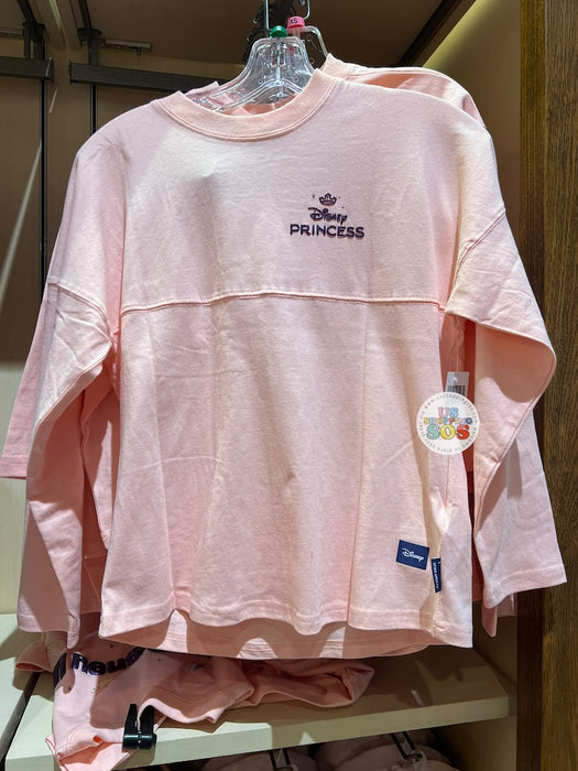 DLR/WDW - Spirit Jersey Disney Princess 2026 Park Logo Baby Pink Pullover (Kids)