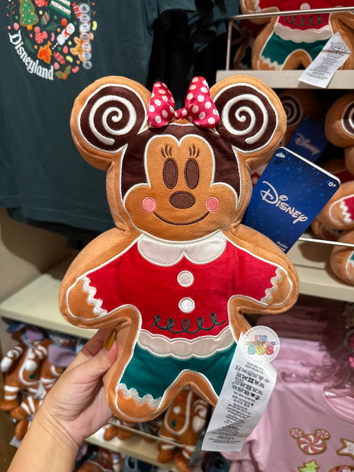 DLR/WDW - Christmas 2026 - Minnie Gingerbread Man Plush Toy