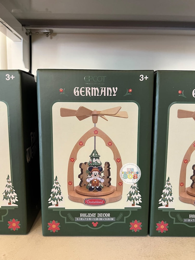 WDW - Epcot World Showcase Germany 🇩🇪 - Fröhliche Weihnachten! 2026 - Mickey & Minnie Pyramid Spinner