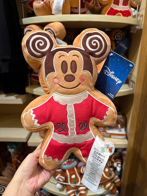 DLR/WDW - Christmas 2026 - Mickey Gingerbread Man Plush Toy