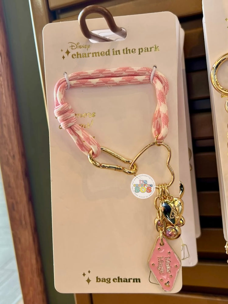 DLR/WDW - Charmed in the Park 2026 - Make Magic Pink Bag Charm
