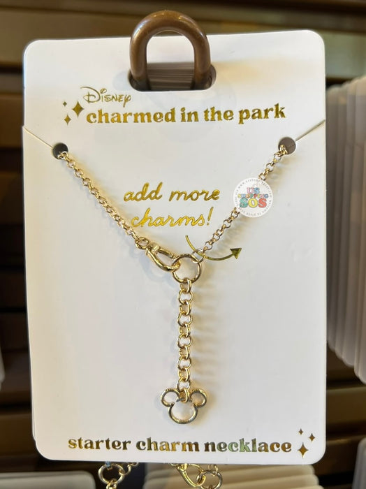 DLR/WDW - Charmed in the Park 2026 - Mickey Icon Starter Charm Necklace