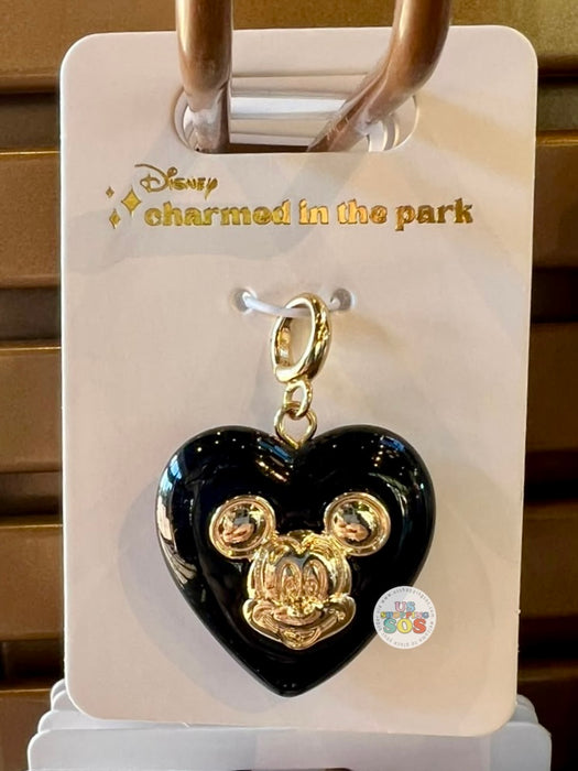 DLR/WDW - Charmed in the Park 2026 - Mickey in Black Heart Single Charm