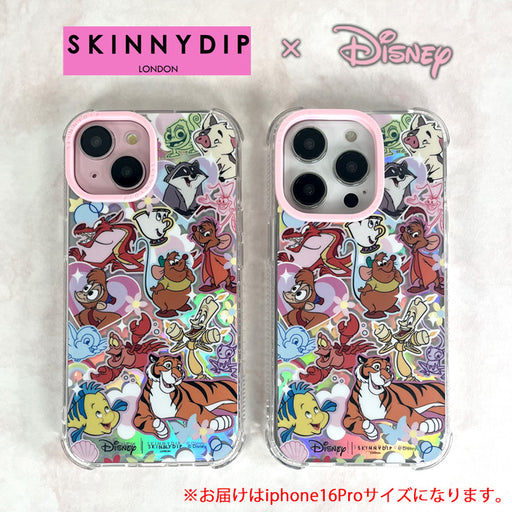 Japan Exclusive - Disney Characters Iphone 16 Pro Max SKINNYDIP TPU Case Cover