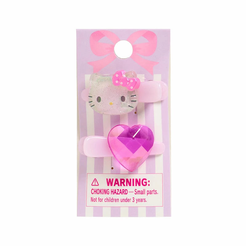 Japan Sanrio - Hello Kitty Mini Hair Clips Set of 2