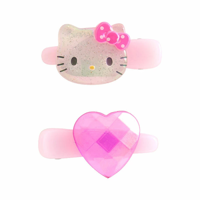 Japan Sanrio - Hello Kitty Mini Hair Clips Set of 2