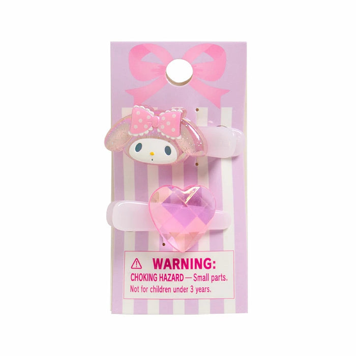 Japan Sanrio - My Melody Mini Hair Clips Set of 2