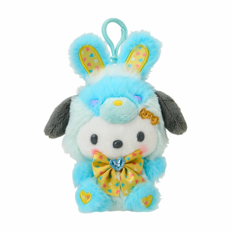 Japan Sanrio - Pochacco Plush Keychain (Spring Rabbit 2025)
