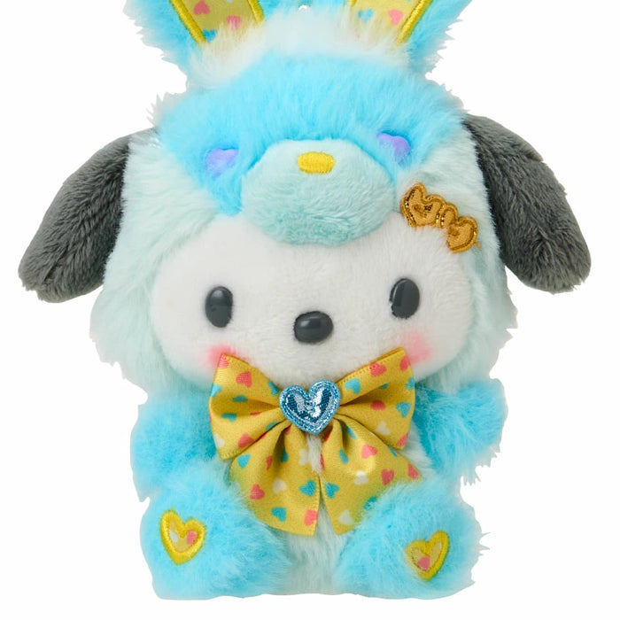 Japan Sanrio - Pochacco Plush Keychain (Spring Rabbit 2025)